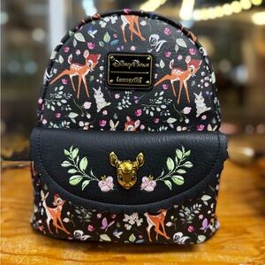 Loungefly Bambi Backpack – Rare Disney Park Exclusive